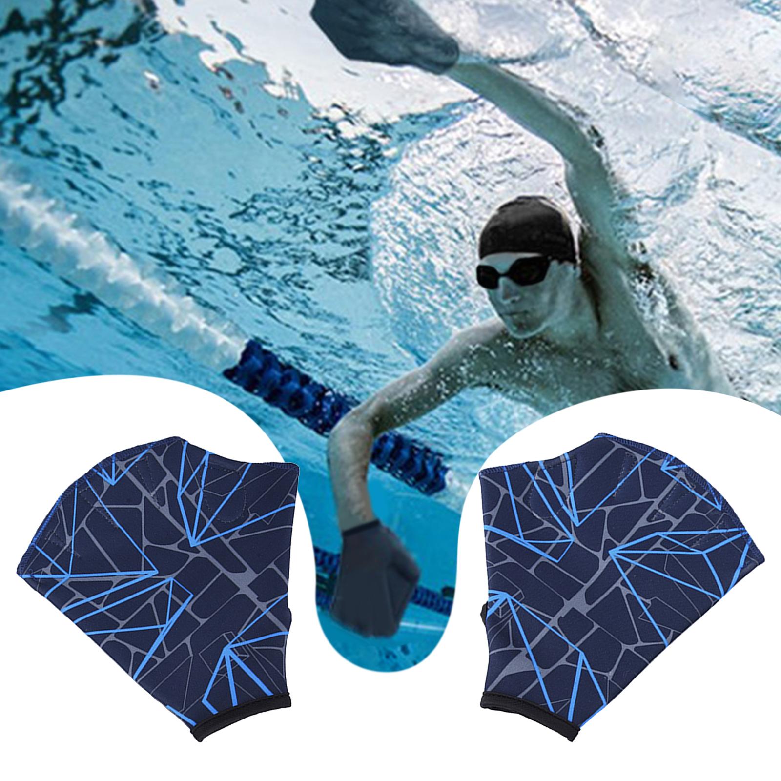 Webbed Swim Gloves Waterproof  - Aquatic Sports Swimming recensione e prezzo
