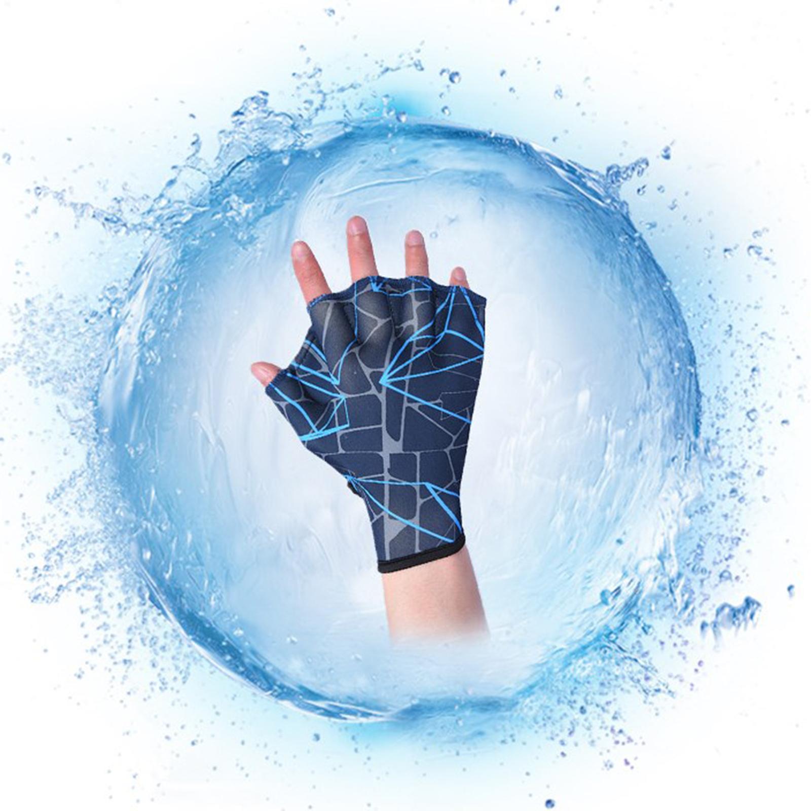 Webbed Swim Gloves Waterproof  - Aquatic Sports Swimming recensione e prezzo