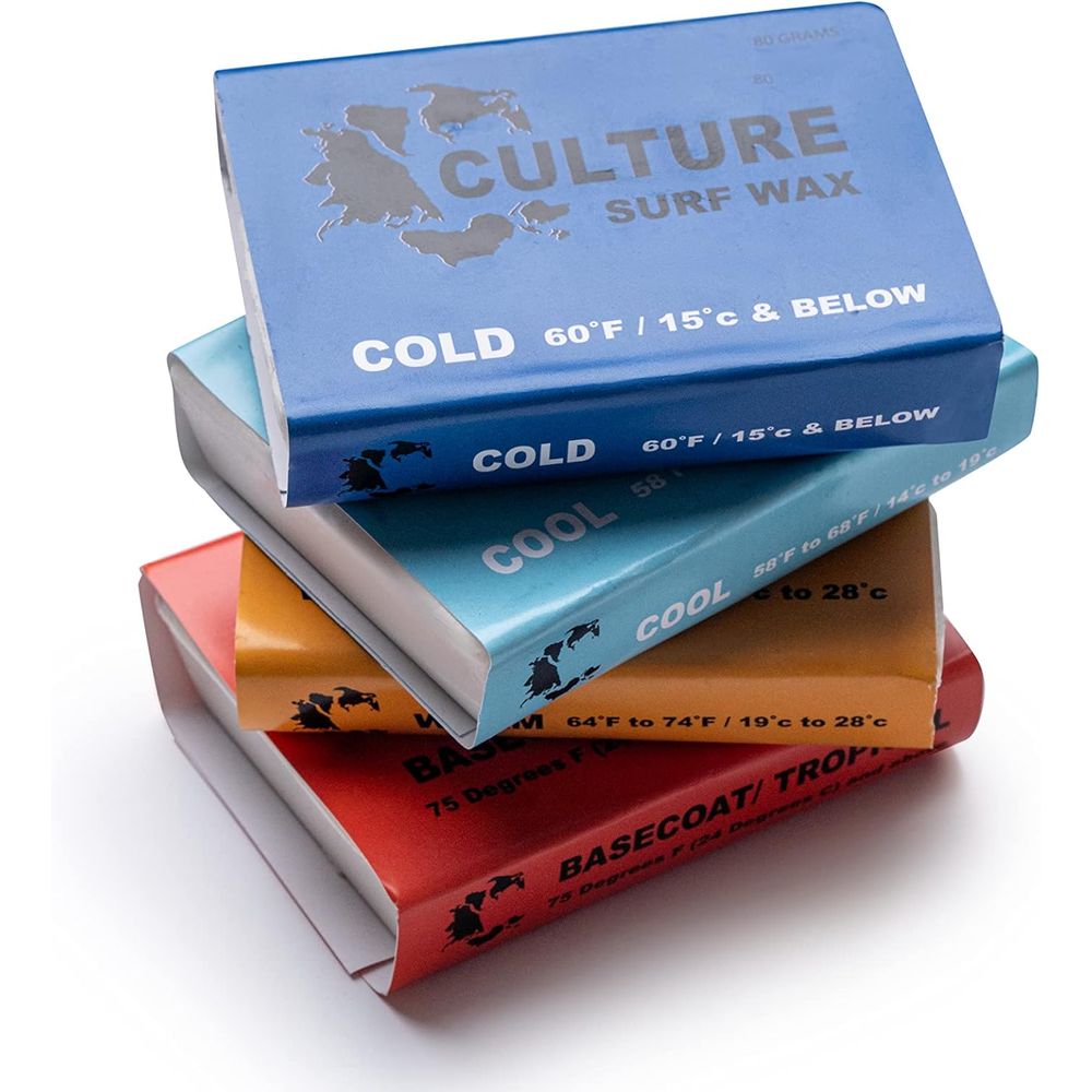 80g Surfboard Wax Bars - 6-Pac - Surfboard Wax Tropical recensione e prezzo