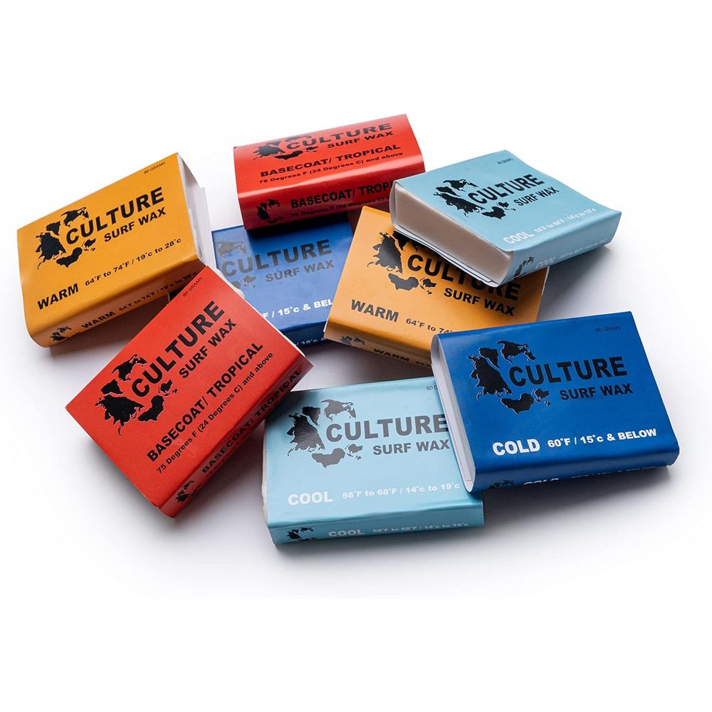 80g Surfboard Wax Bars - 6-Pac - Surfboard Wax Tropical recensione e prezzo
