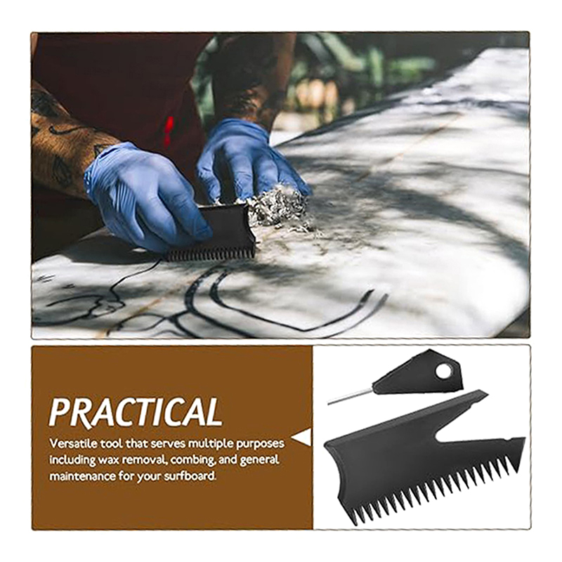 Surfboard Wax Comb With Fin Ke - Surfboard Wax Tropical recensione e prezzo