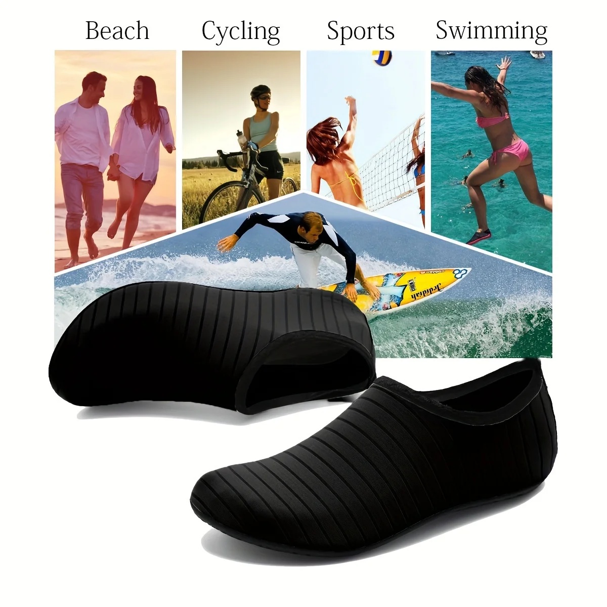 1Pair Water Shoes Women Men Ba - Aquatic Sports Shoes recensione e prezzo