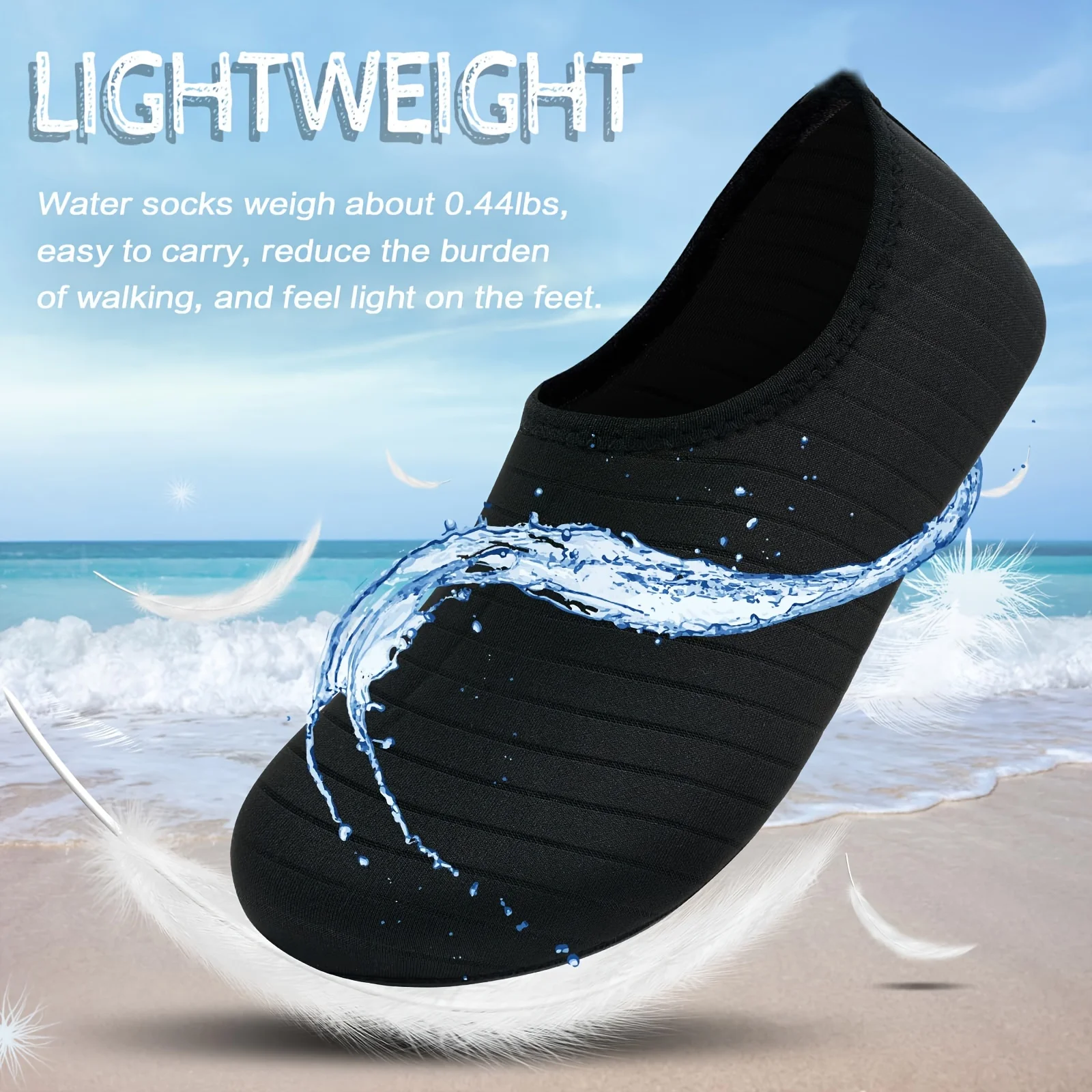 1Pair Water Shoes Women Men Ba - Aquatic Sports Shoes recensione e prezzo
