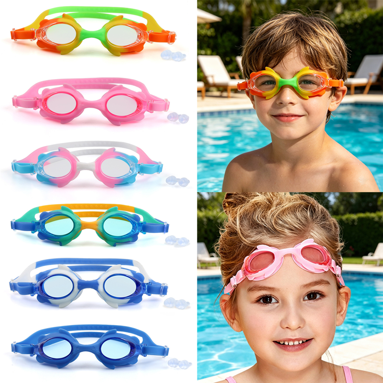 Children's Swimming Goggles Bo - Aquatic Sports Swimming recensione e prezzo