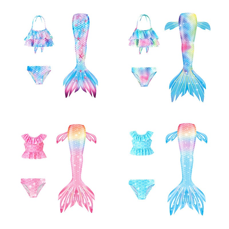 Girls Mermaid Tail Cosplay Cos - Aquatic Sports Wear recensione e prezzo