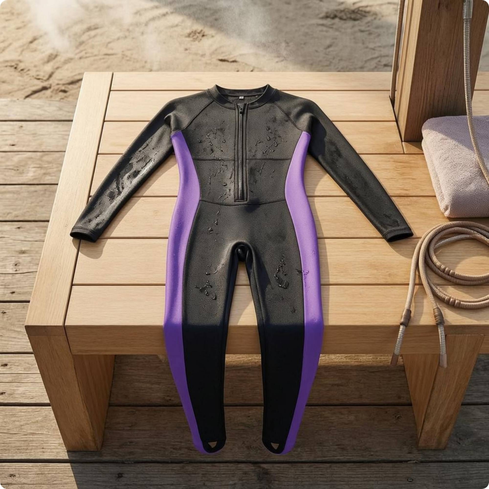 Zip Front Long Sleeve Rash Gua - Aquatic Sports Wear recensione e prezzo
